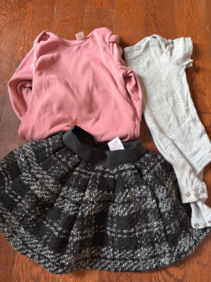 2 Onesies and Skirt 2T, Kids 2T