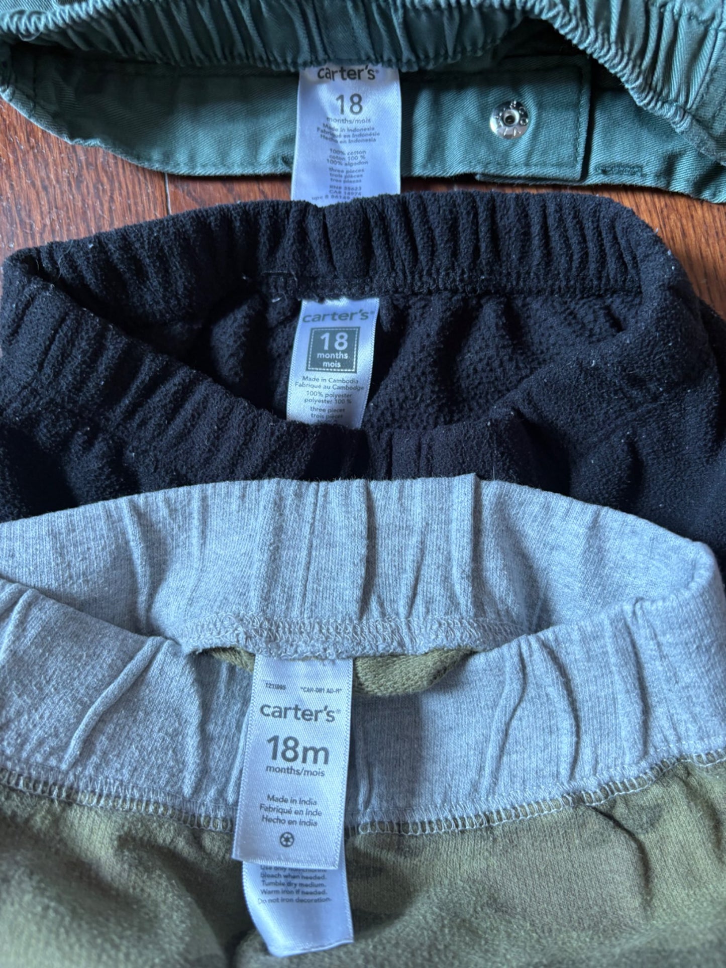 3 pants 18 months , Kids 18 Month (12-18M)