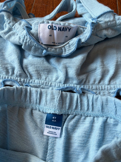 Old Navy Baby Blue 2 piece 4T, Kids 5/5T