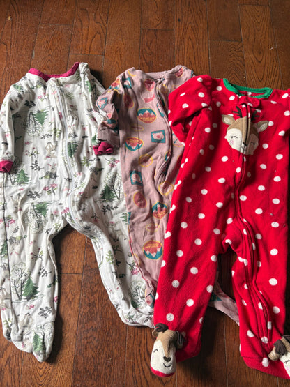 Christmas pjs 9 months , Kids 9 Month (6-9M)
