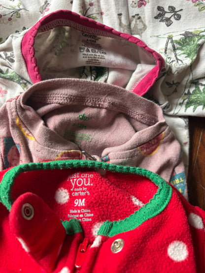 Christmas pjs 9 months , Kids 9 Month (6-9M)