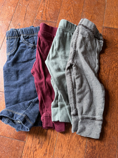 4 pants bundle 9 months , Kids 9 Month (6-9M)