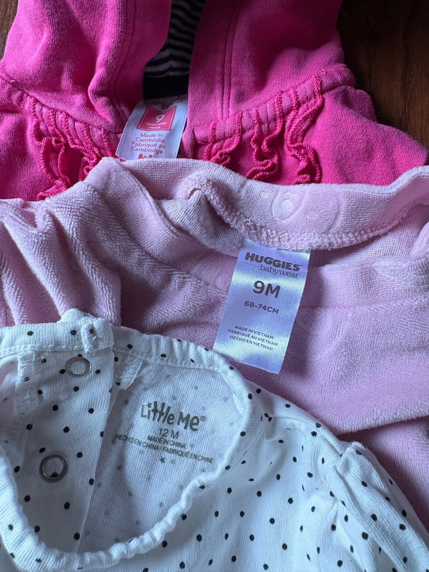 Mixed Girls Bundle 9 months , Kids 9 Month (6-9M)