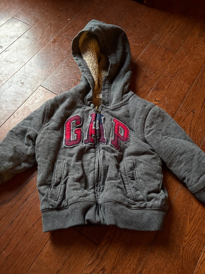 Gap Sherpa lined hoodie 12-18 months , Kids 18 Month (12-18M)