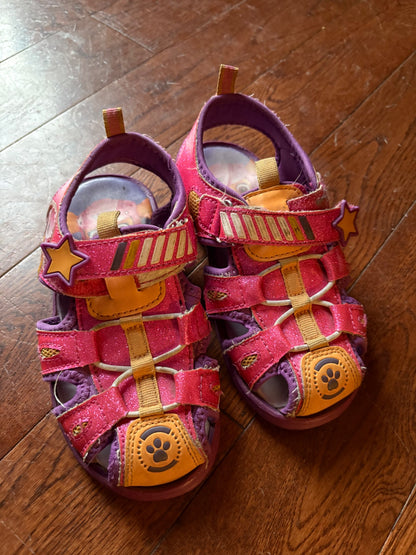 Paw patrol light up shoes size 10 , Shoes 10 (Toddler:2-4yr)