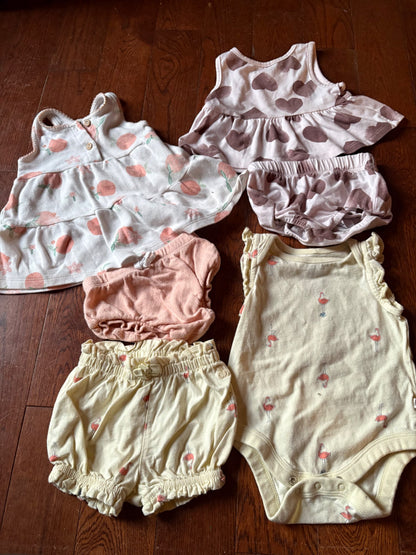 3 2 piece sets size 0-3 months , Kids 3 Month (0-3M)