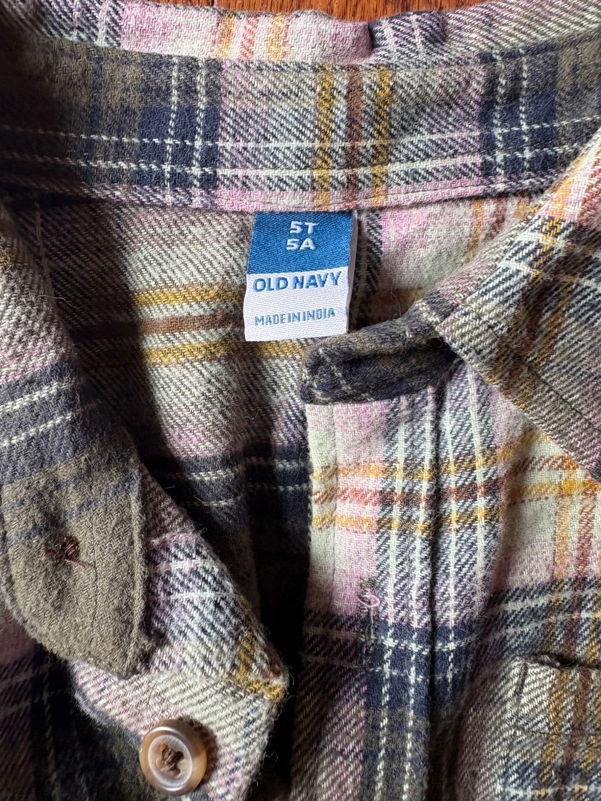 Old Navy Flannel Shirt 5T, Kids 5/5T