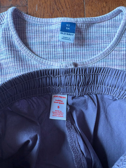 Old navy Shirt and Jogger 5T, Kids 5/5T