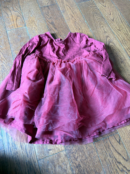 Little Earthling Christmas Dress 9-12 months, Kids 12 Month (9-12M)