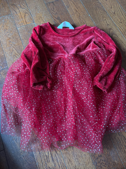 H&M Christmas Dress 3-4T, Kids 3T