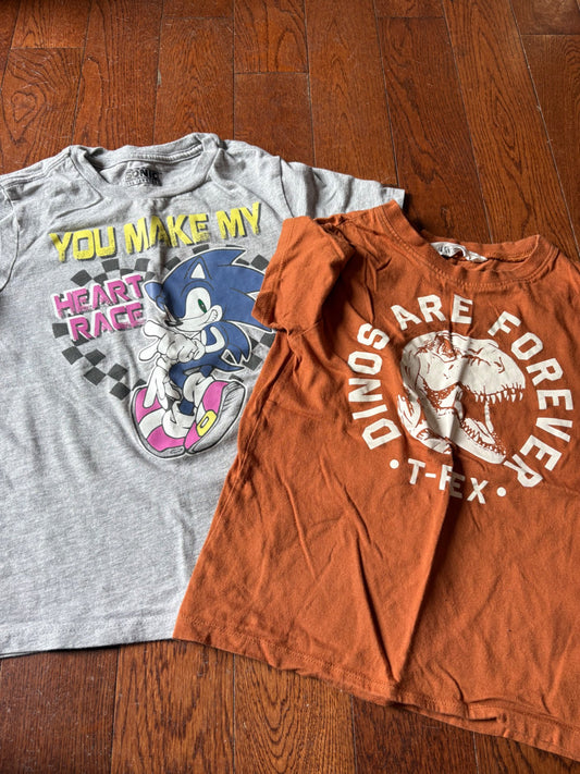 Tshirts size 6 , Kids 6/6X