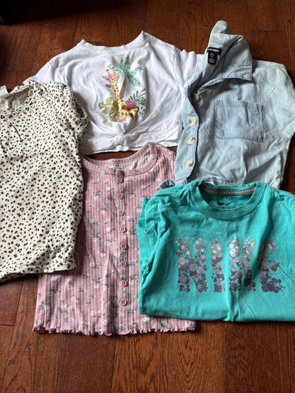 Mixed bundle of Shirts size 6 , Kids 6/6X