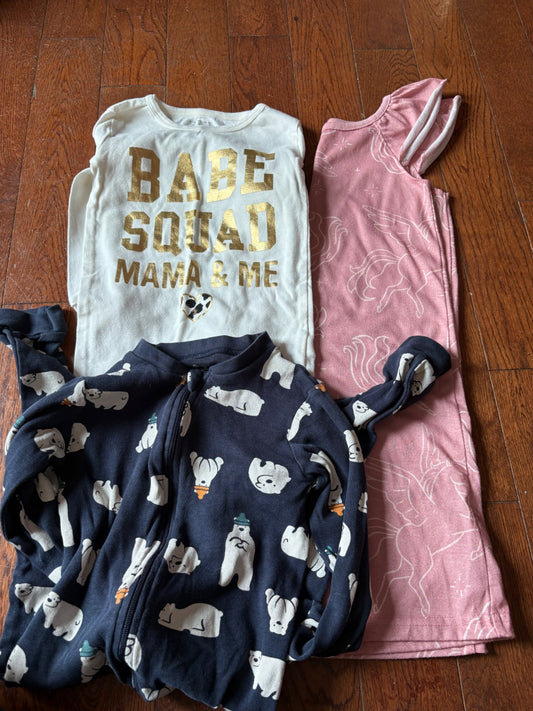 Pyjamas size 4T, Kids 4/4T