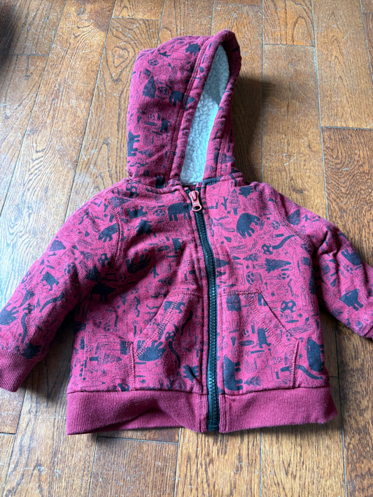 Joe Fresh Sherpa Hoodie 6-12 months , Kids 9 Month (6-9M)