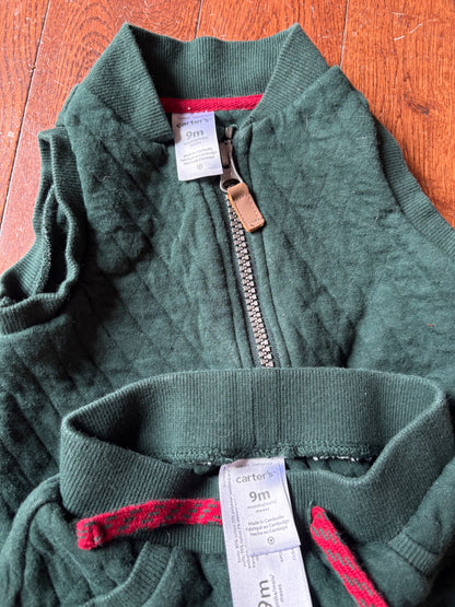 Carters vest and joggers 9 months , Kids 9 Month (6-9M)