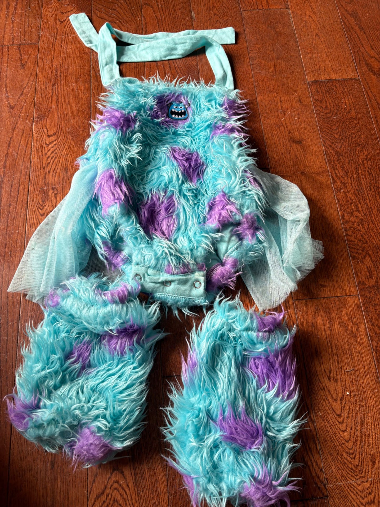 Monsters Inc Sulley Costume 3-6 6-9 months , Kids 6 Month (3-6M)
