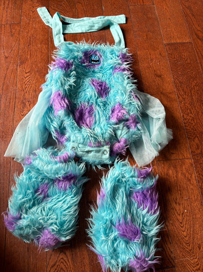 Monsters Inc Sulley Costume 3-6 6-9 months , Kids 6 Month (3-6M)