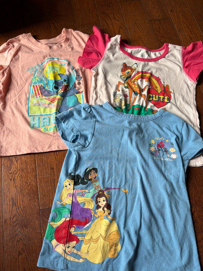 Disney Shirts size 5-6, Kids 5/5T