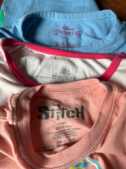Disney Shirts size 5-6, Kids 5/5T