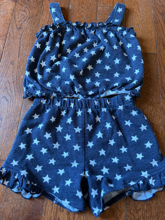 Old Navy Star 2 Piece Set, Kids 4/4T