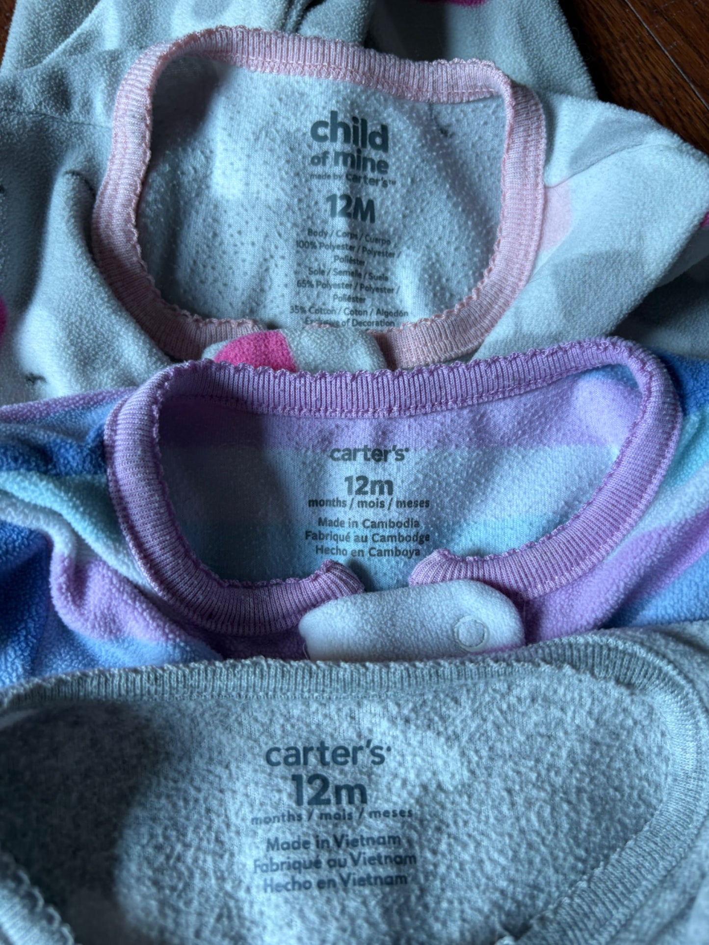Carters Pjs 12 months , Kids 12 Month (9-12M)