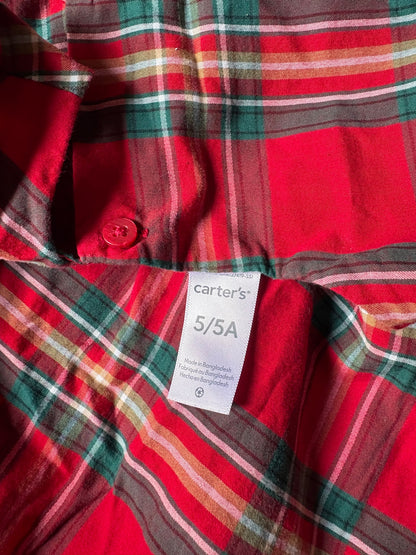 Carters Christmas dress 5, Kids 5/5T