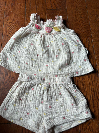 Rabbit Bear 2 piece set 3-6 months , Kids 6 Month (3-6M)