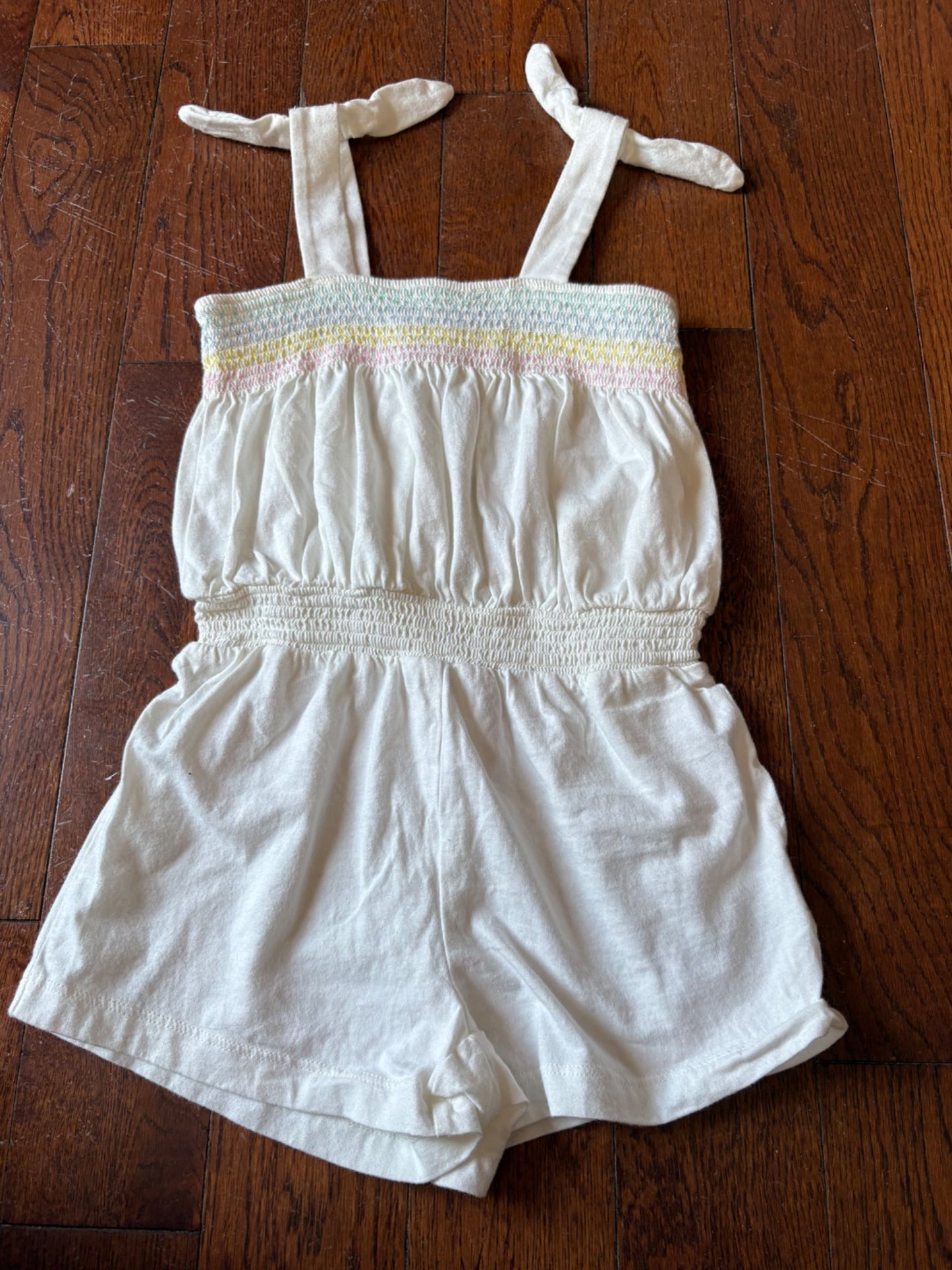 Gap White Romper XS , Kids 5/5T