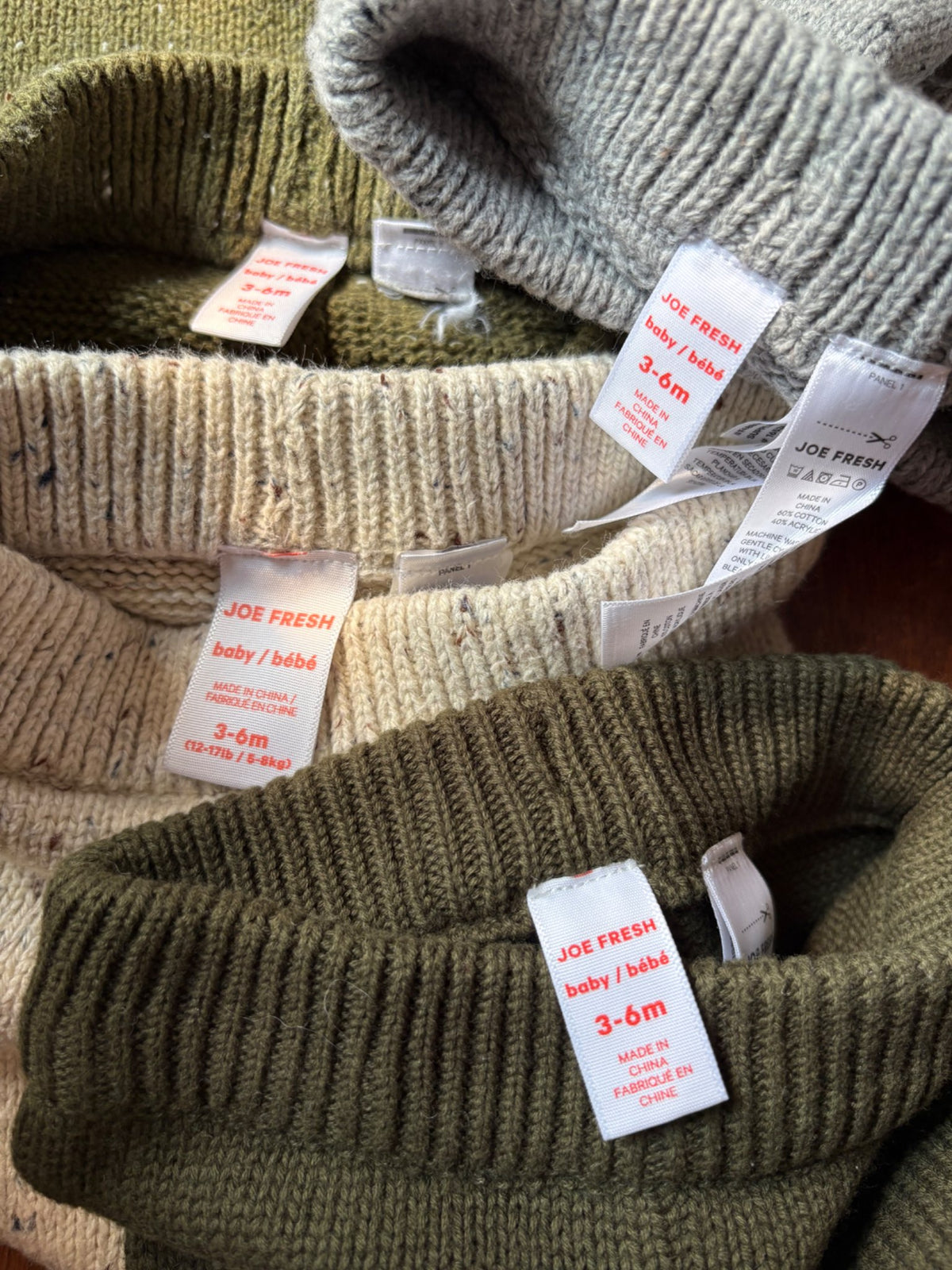 Joe Fresh Wool pants 3-6 months , Kids 6 Month (3-6M)