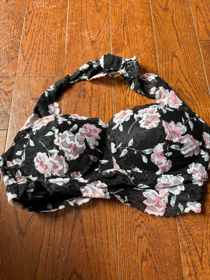 Halter Lace Bralette XS, Kids 14