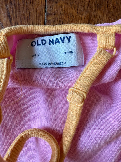 Old Navy towel Romper size 5 , Kids 5/5T