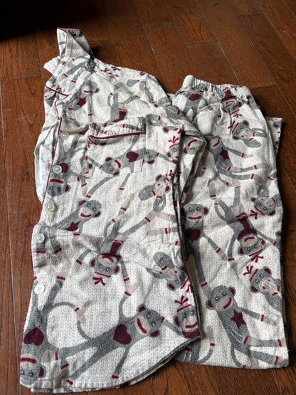 Ardene Sock Monkey Pjs XS, Kids 14