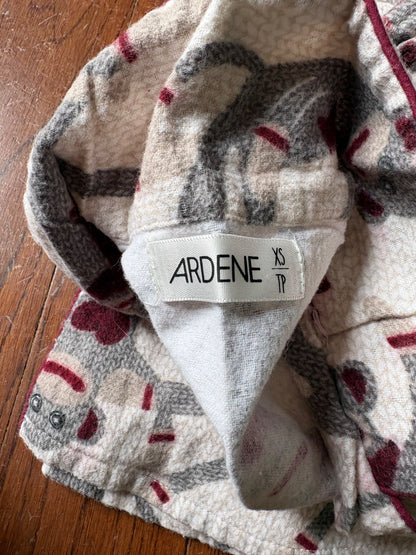 Ardene Sock Monkey Pjs XS, Kids 14