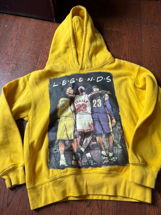 Basketball Legends Hoodie 7-8, Kids 7