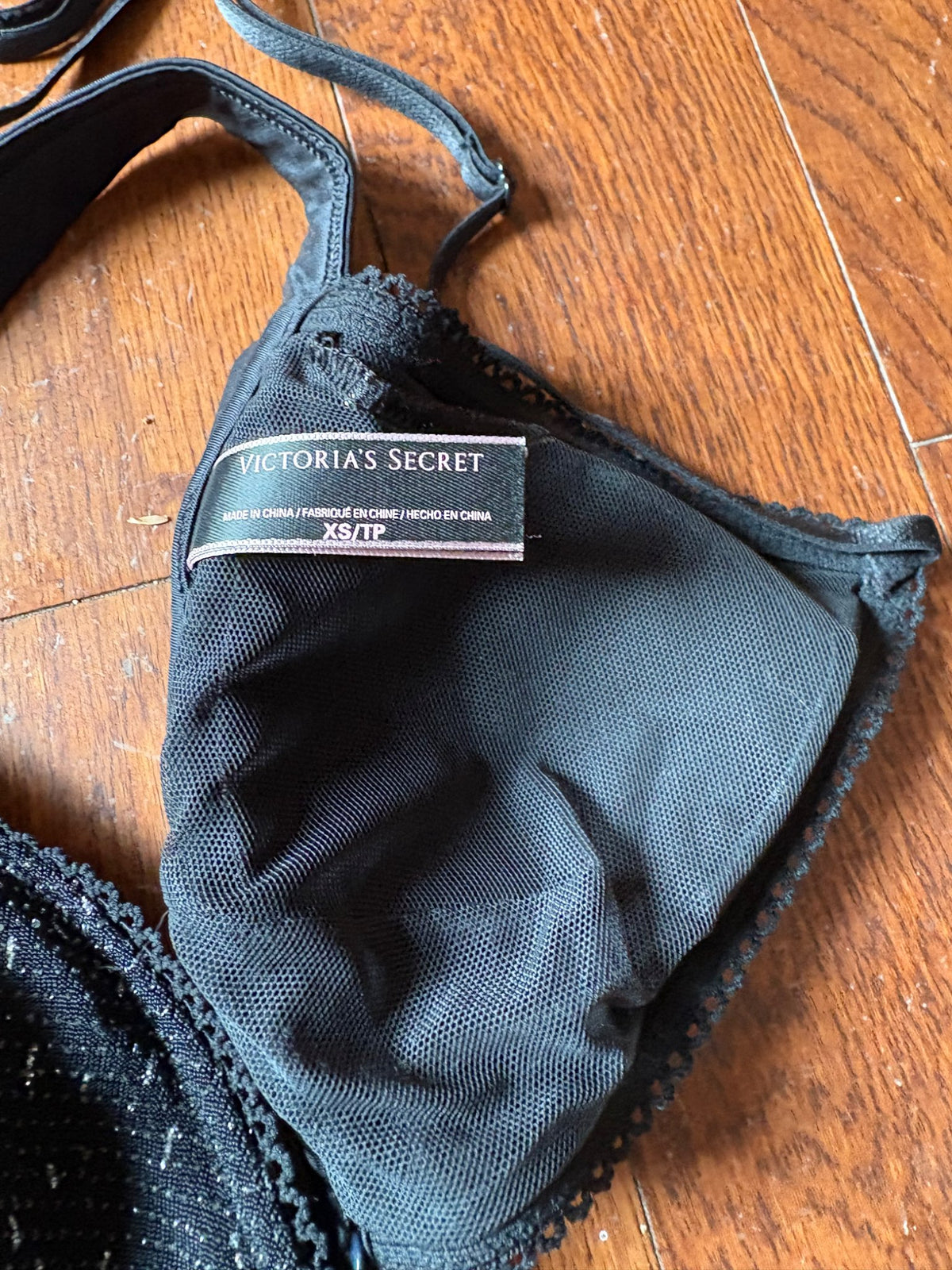 Black bralette XS , Kids 14