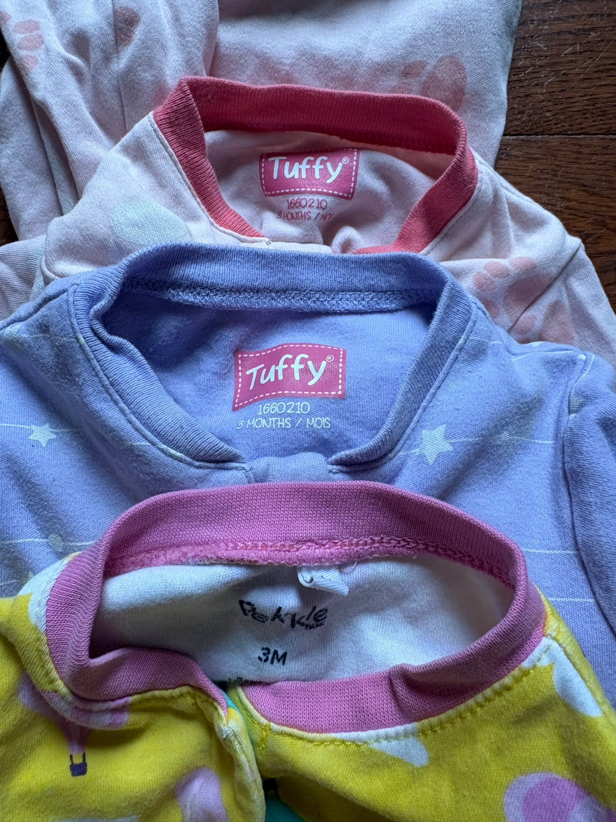 Tuffy and Pekkle Pjs 3 months , Kids 6 Month (3-6M)