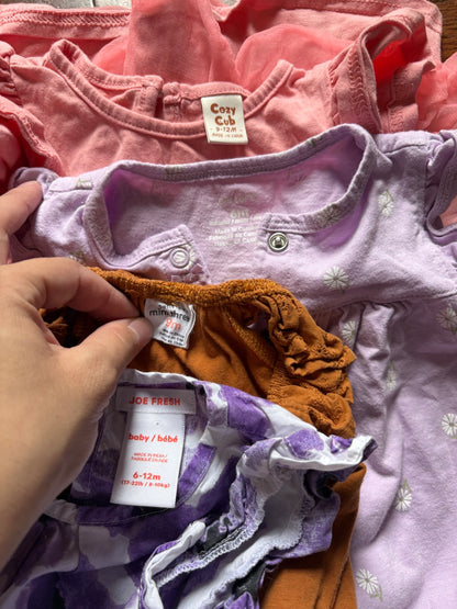 Summer Mixed Bundle 6-12 months , Kids 9 Month (6-9M)