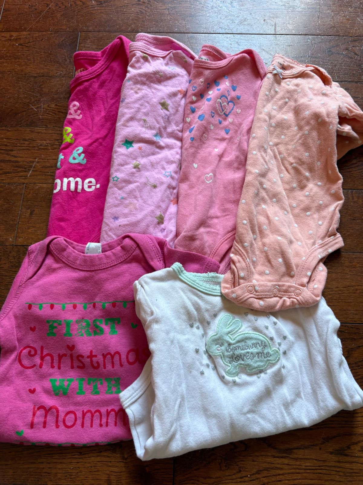 Set of 6 Onesies 6 months , Kids 6 Month (3-6M)