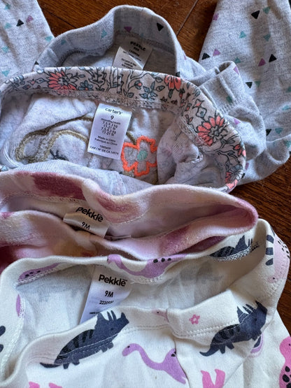 Set of 8 pants 6-12 months , Kids 9 Month (6-9M)