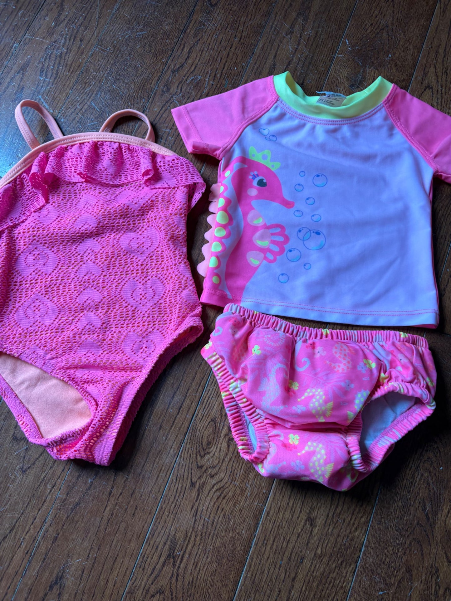 Baby Pink Swimsuits 3-6 months, Kids 6 Month (3-6M)