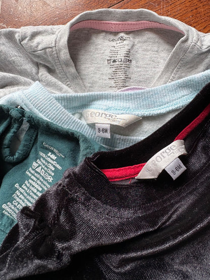 George 4 shirt bundle baby 3-6 months , Kids 6 Month (3-6M)