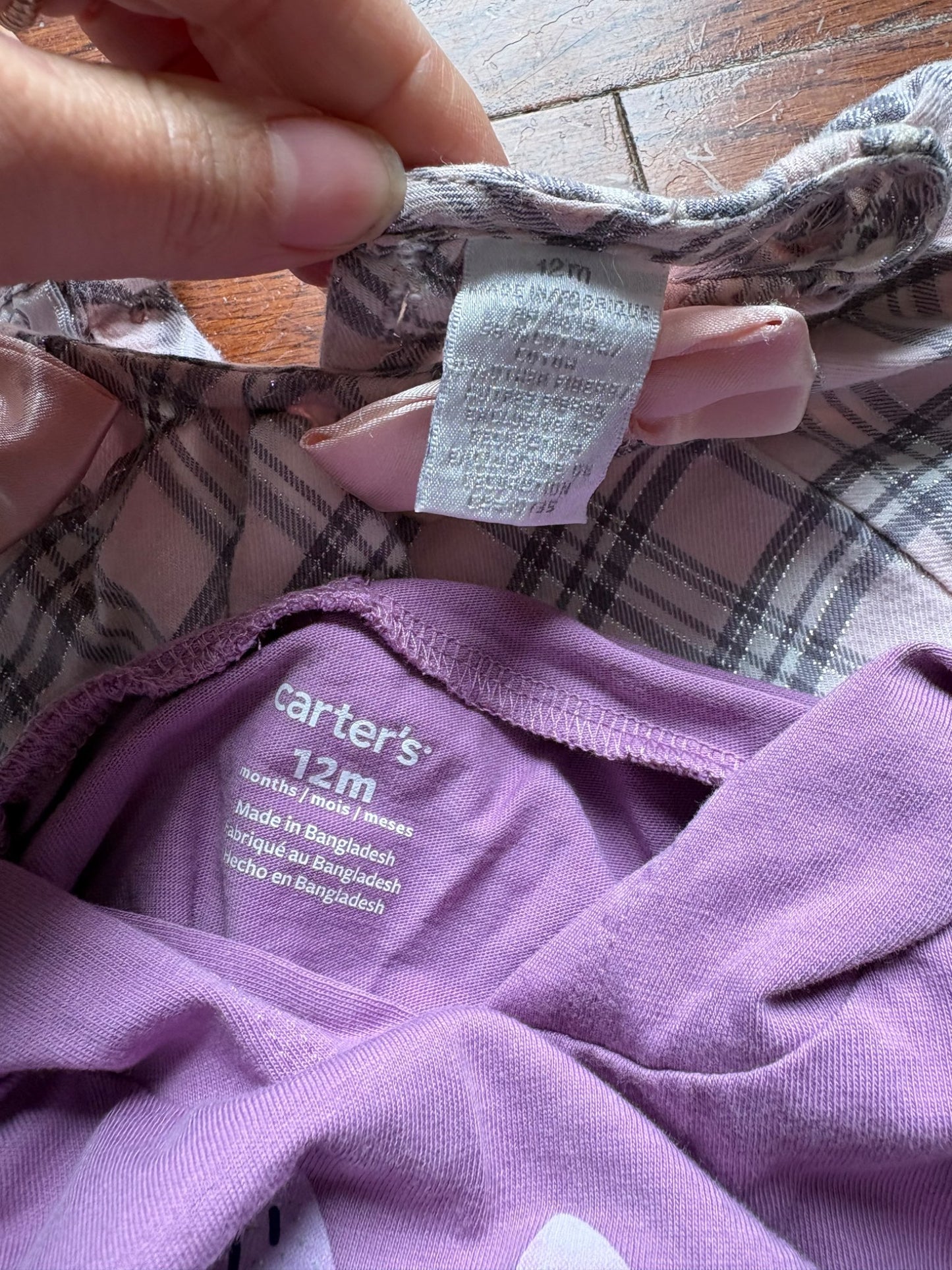 Carter’s 12 months Long Sleeve Shirt , Kids 12 Month (9-12M)