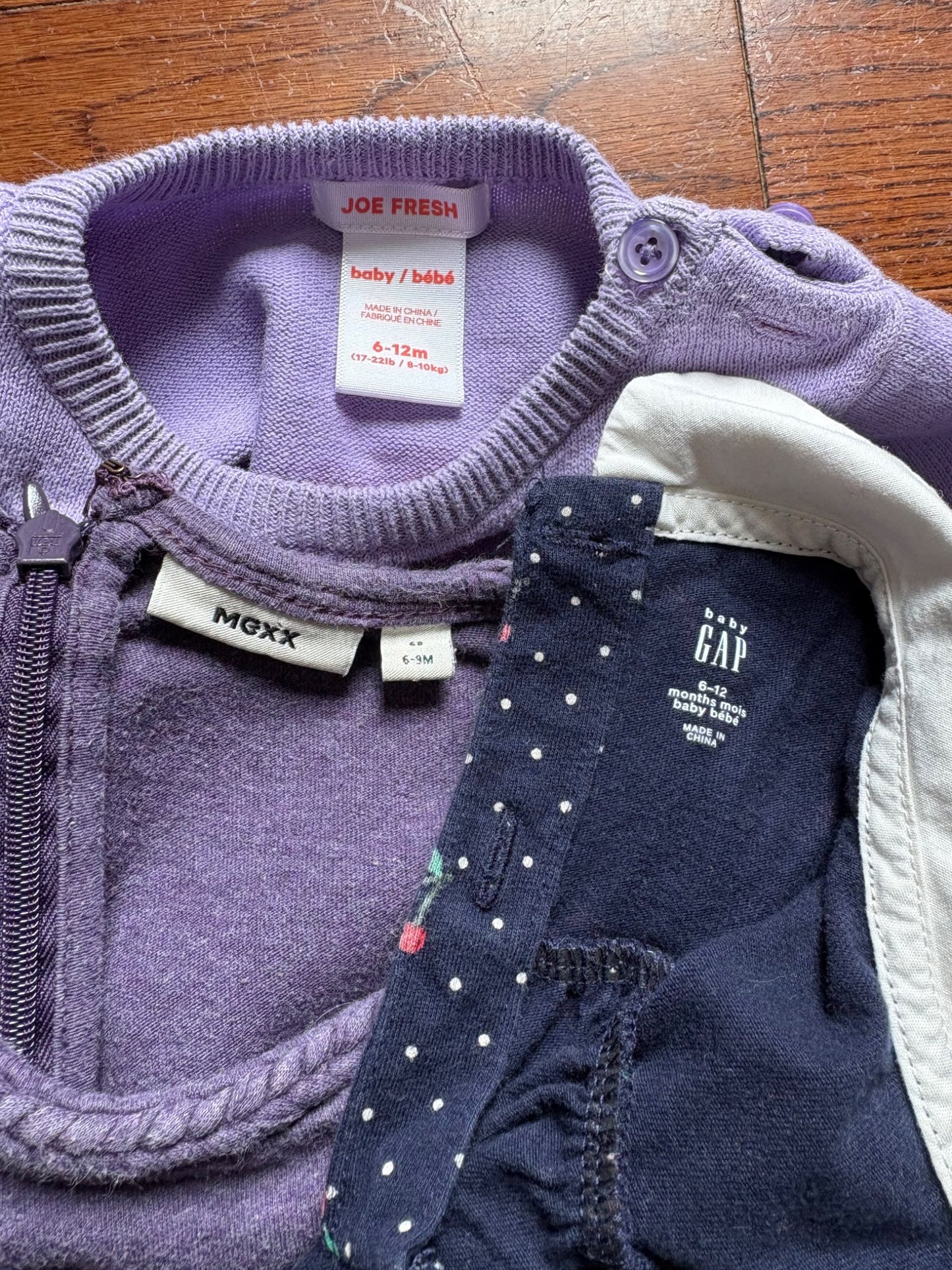 Various brand Shirts 6-12 months , Kids 9 Month (6-9M)