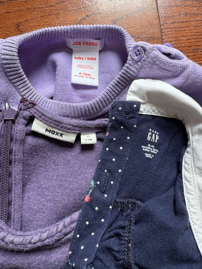 Various brand Shirts 6-12 months , Kids 9 Month (6-9M)