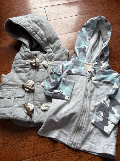 Baby Gap vest and  First Impressions hoodie 0-6 months , Kids 6 Month (3-6M)