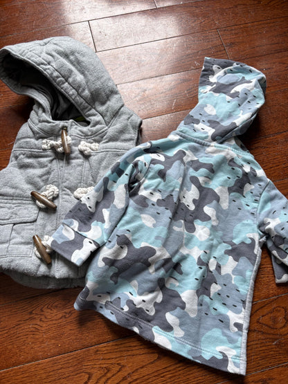 Baby Gap vest and  First Impressions hoodie 0-6 months , Kids 6 Month (3-6M)