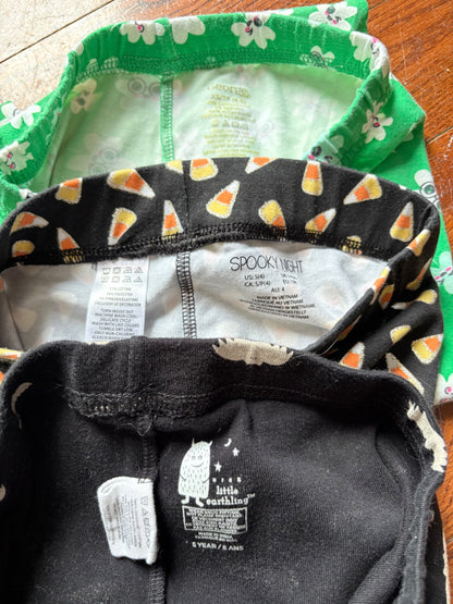 Halloween and St Patrick’s Day leggings 4-5 years , Kids 4/4T