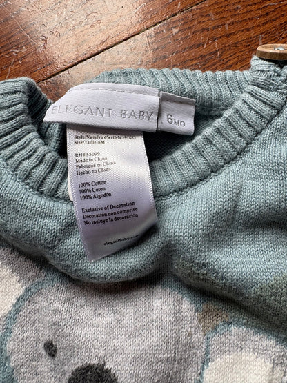 Elegant Baby knitted Romper 6 months , Kids 6 Month (3-6M)
