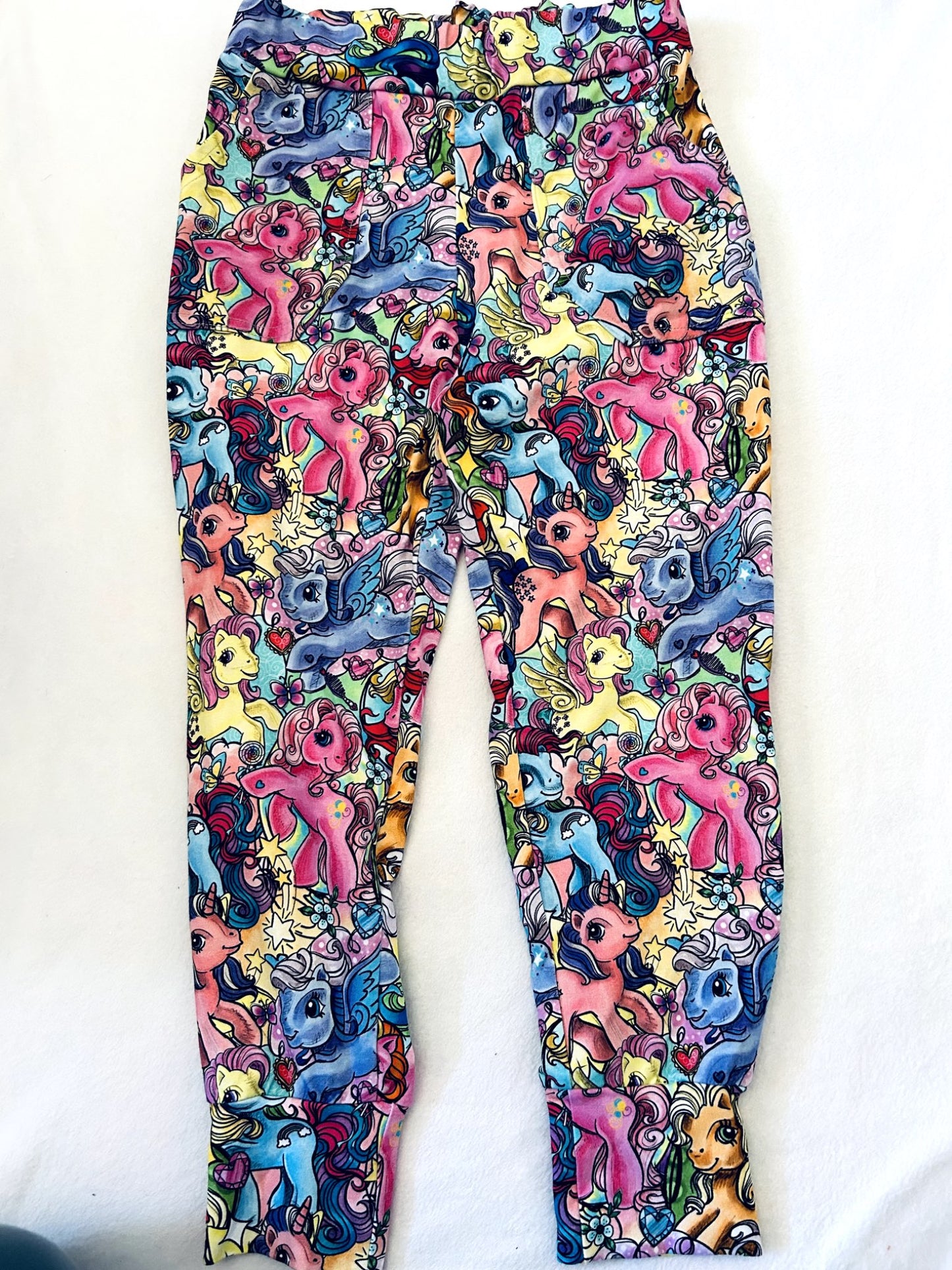 EUC - Small Shop, Lavender & Lilac, Jogger Pants, My Little Pony print, size 5/6, retails $45 new, Kids 5/5T
