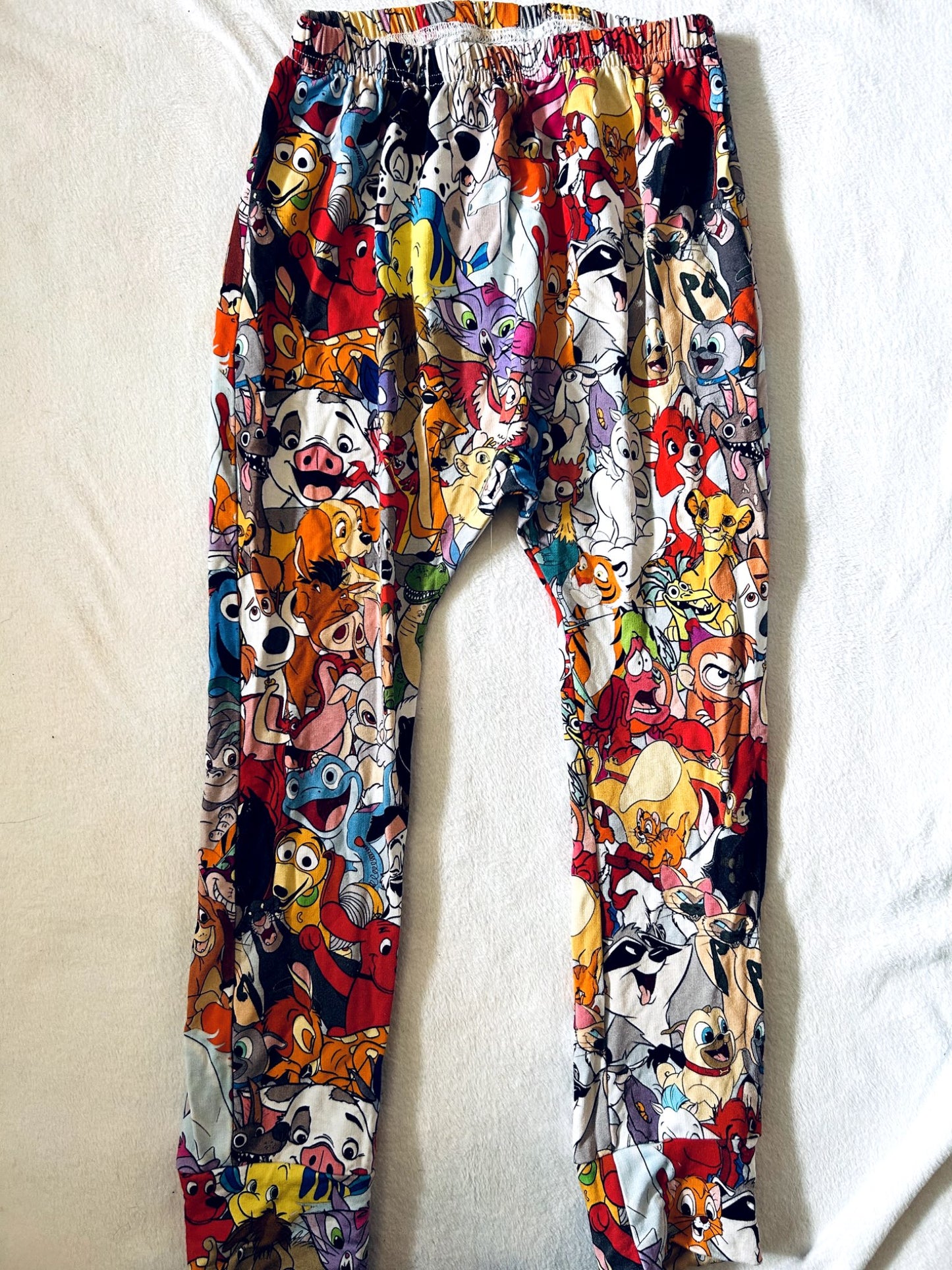 NWOT - Small shop, Vi&Jax, Harem pants, Disney print, size 6/7, retails $45, Kids 6/6X